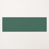 Groene Abstracte berggolven Yogamat (Achterkant (horizontaal))