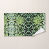 Groene Abstracte Cactus Patroon Badhanddoeken Bad Handdoek (Handdoek)