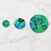 Groene abstracte Confetti, Sweet soft abstract Confetti (Voorkanten)