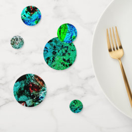 Groene abstracte Confetti, Sweet soft abstract Confetti