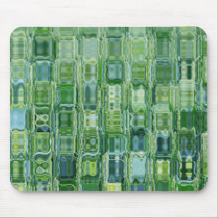 Groene Abstracte glasMuismat Muismat