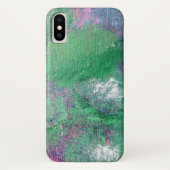 groene abstracte krijt Case-Mate iPhone case (Achterkant)