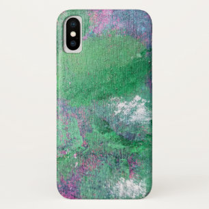 groene abstracte krijt Case-Mate iPhone case