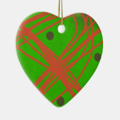 groene abstracte kunst keramisch ornament (Rechts)