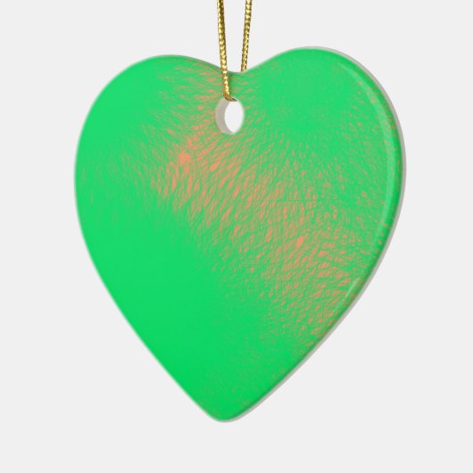 groene abstracte kunst keramisch ornament (Links)