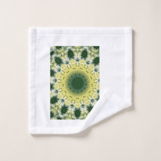 Groene Abstracte Mandala | Natuur geïnspireerde ha Bad Handdoek