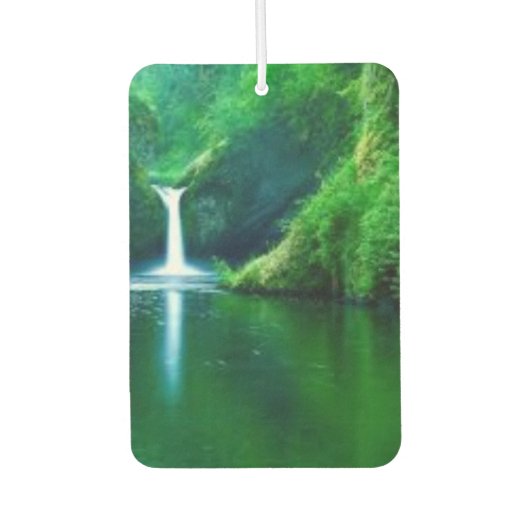 Groene Abstracte Mosstructuur iPhone Hoes Luchtverfrisser (Voorkant)