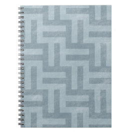 Groene Abstracte strepen Notitieboek