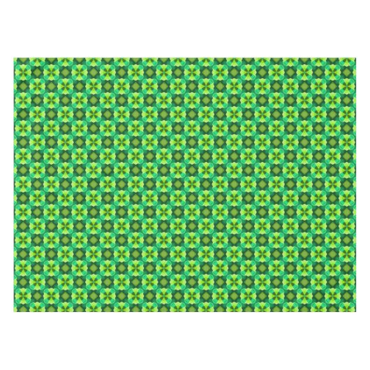 Groene Abstracte tablet Tafelkleed (Voorkant (Horizontaal))