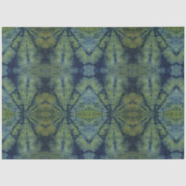 Groene Abstracte tinten kleuren Traditionele Patro Tissuepapier