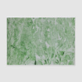Groene Abstracte Waterverf Tissuepapier (Voorkant)