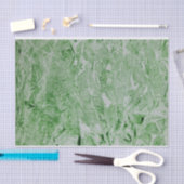 Groene Abstracte Waterverf Tissuepapier (Craft)