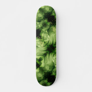 Groene Abstracte wervelkolom Persoonlijk Skateboard