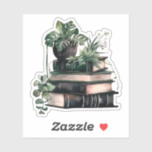 Groene academische boeken en planten