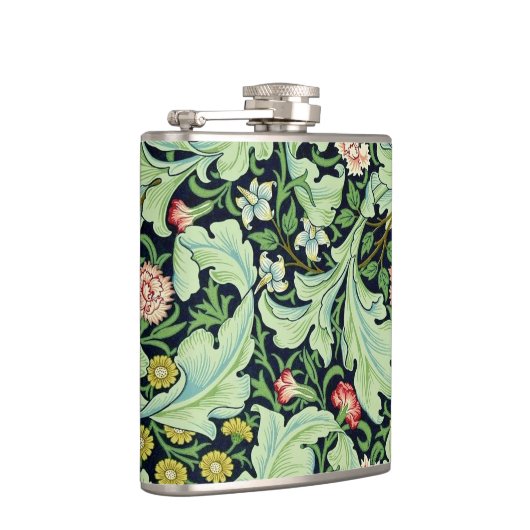 Groene Acanthus Flask Heupfles (Rechts)