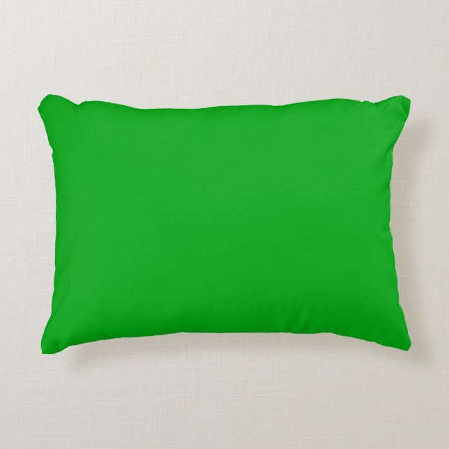 Groene accentkussen 40 cm x 30 cm accent kussen (Voorkant)