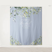 Groene achtergrond foto prop voor bruidsmeisjesfee wandkleed (Voorkant)