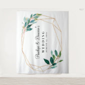 Groene achtergrond, fotoframe, fotohokje rekwisiet wandkleed (Voorkant)