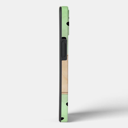 Groene achtergrond met poten, aangepaste huisdiere Case-Mate iPhone case (Achterkant / Rechts)