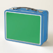 Groene Achtergrond met Witte Rand voor Modern Oost (Achterkant)