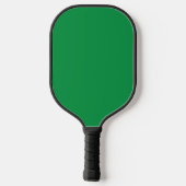 Groene Achtergrond met Witte Rand voor Modern Oost Pickleball Paddle (Achterkant)