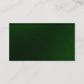 Groene Achtergrond Modern Visitekaartje (Achterkant)