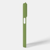 Groene achtergrondkleur Moss past dit aan Case-Mate iPhone Case (Achterkant / Rechts)