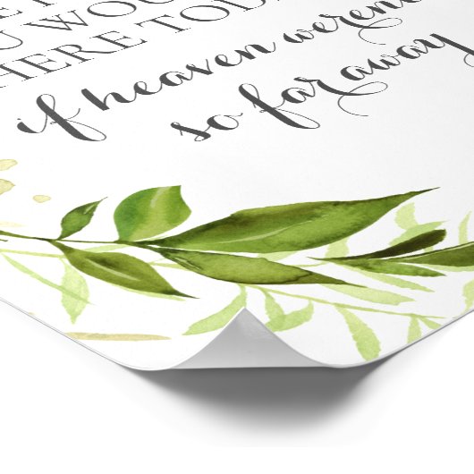 Groene adem, we weten dat je hier vandaag bent poster (Hoek)