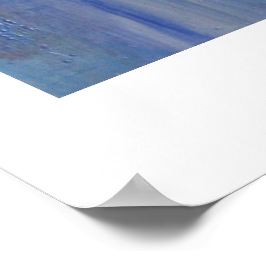 Groene afdrukken poster (Hoek)