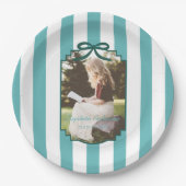 Groene afgradatie papieren bordje (Voorkant)
