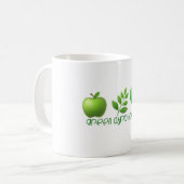 Groene Afro Honey Mok 1 (Voorkant links)