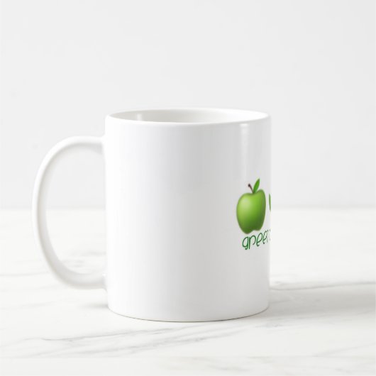 Groene Afro Honey Mok 1 (Links)