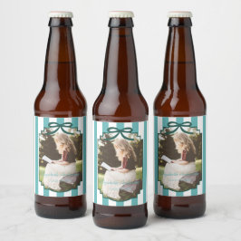 Groene Afstuderen Bier Etiket