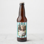 Groene Afstuderen Bier Etiket (Voorkant)