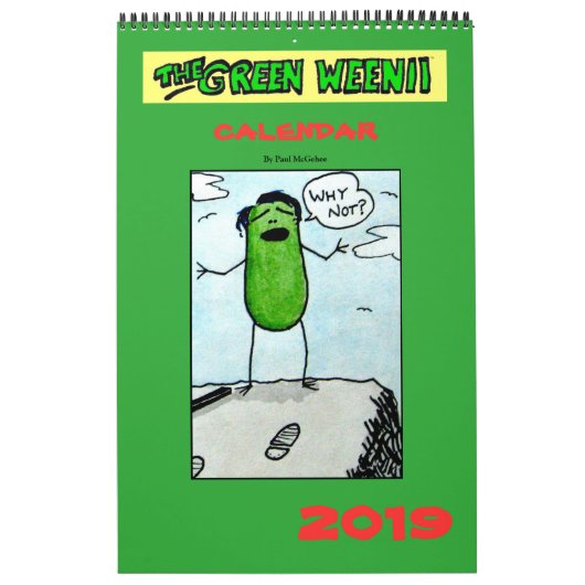 Groene agenda 2019 kalender (Hoes)