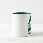 Groene AGFA-mok Tweekleurige Koffiemok (Center)