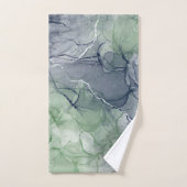 Groene alcoholinkt bad handdoek (Handdoek)