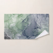 Groene alcoholinkt bad handdoek (Handdoek)