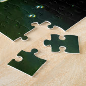 Groene algen en water 11x14 252pc jpcn legpuzzel (Zijkant)