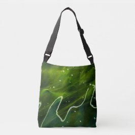 Groene algen en water cbbcna crossbody tas