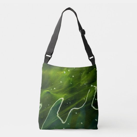 Groene Algen en Water cbbcnm Crossbody Tas (Voorkant)