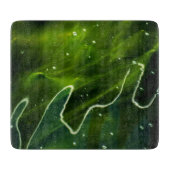 Groene algen en water cbcnm snijplank (Voorkant)