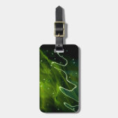 Groene algen en water cd ltcnm bagagelabel (Voorkant verticaal)