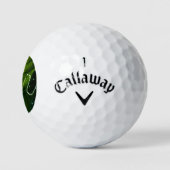 Groene algen en water cwb gba golfballen (Logo)