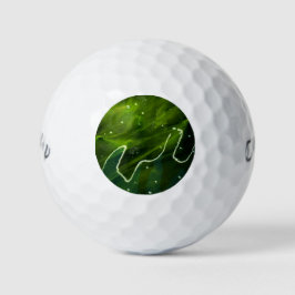 Groene algen en water cwb gba golfballen