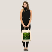Groene algen en water gtcna tote bag (Voorkant (model))