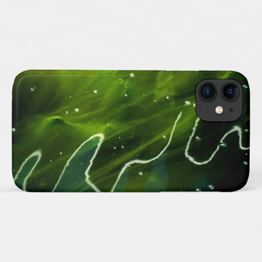 Groene algen en water iphcnm Case-Mate iPhone case (Achterkant (horizontaal))
