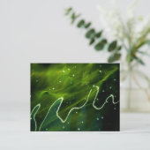 Groene Algen en Water pc arc4 Briefkaart (Staand voorkant)