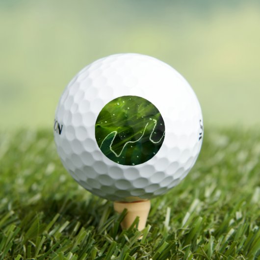 Groene algen en water ssf gbcna golfballen (Insitu Shirt)