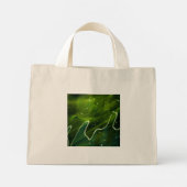 Groene algen en water tcnm mini tote bag (Achterkant)